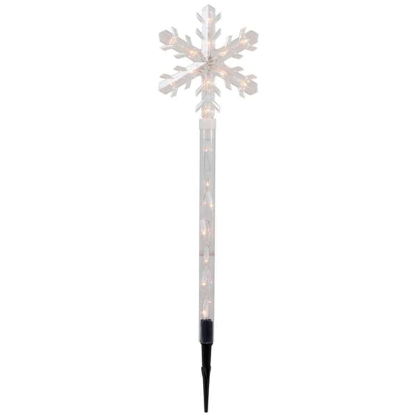 Northlight Seasonal 4 Snowflake Christmas Pathway Markers