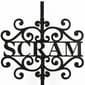 National Tree 16in. Halloween Scram Wreath Hanger - image 2