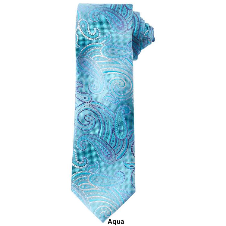 Mens Architect® Stone Paisley Tie
