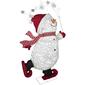 Northlight Seasonal 56in. Ice Skating Outdoor Snowman - image 4