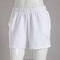 Juniors Eye Candy Cotton Poly Fleece Shorts w/Side Slits-Black - image 5