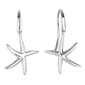 Athra Silver Plated Starfish Drop Earrings - image 1