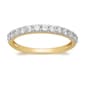 Diamond Classics(tm) Gold Over Silver 1/2ctw. Lab Diamond Band - image 1