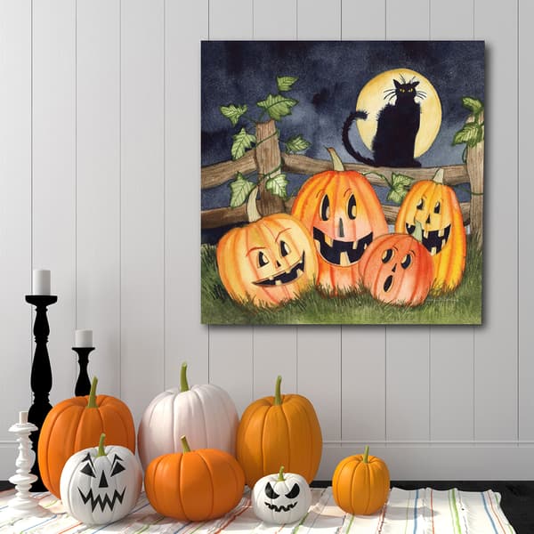 Courtside Market Haunting Halloween Wall Art - 16x16