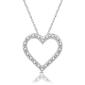 Nova Star&#40;R&#41; 1/10cttw. Lab Grown Diamond Heart Shape Pendant - image 1