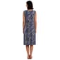 Plus Size Connected Apparel Floral Shift Dress with Pockets - image 2