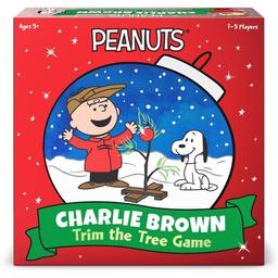 Pressman Charlie Brown Trim the Tree Game