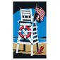 IZOD&#40;R&#41; Lifeguard Chair Beach Towel - image 1