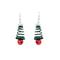 Christmas Tree Ornament Earrings - image 1