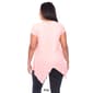 Plus Size White Mark Short Sleeve V-Neck Fenella Tunic - image 2