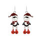 Penguin in Santa Hat Earrings - image 1