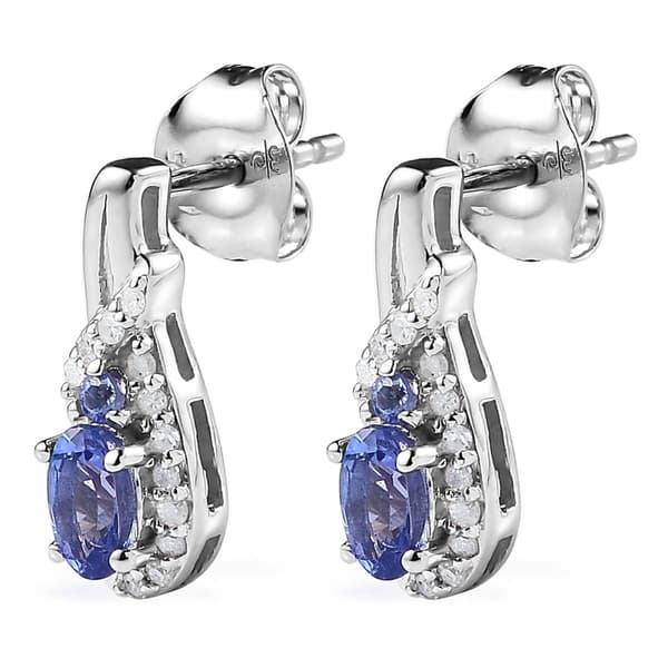 Gemstone Classics&#8482; Tanzanite Earrings and Pendant Jewelry Set