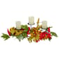 Northlight Seasonal Sunflower and Leaves Fall Candle Holder - image 4