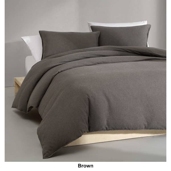 Calvin Klein Melange Flannel Duvet Cover Set