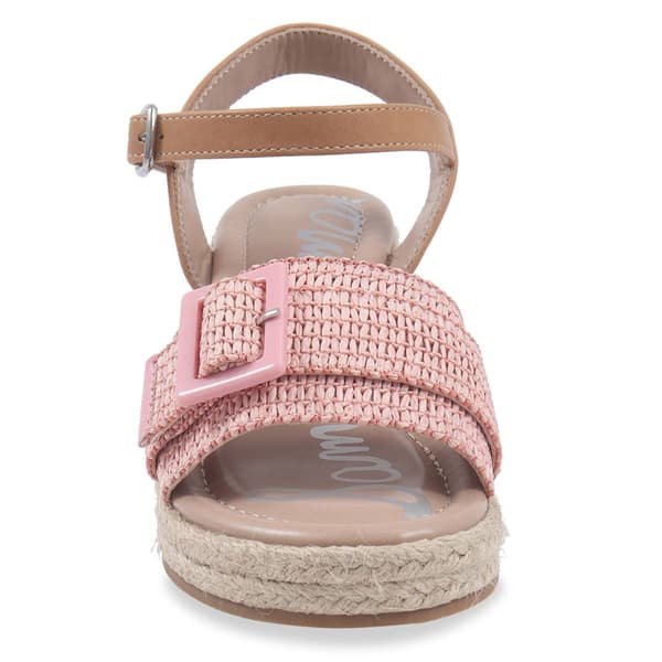 Big Girls Sam Edelman Lucia Buckle Wedge Sandals