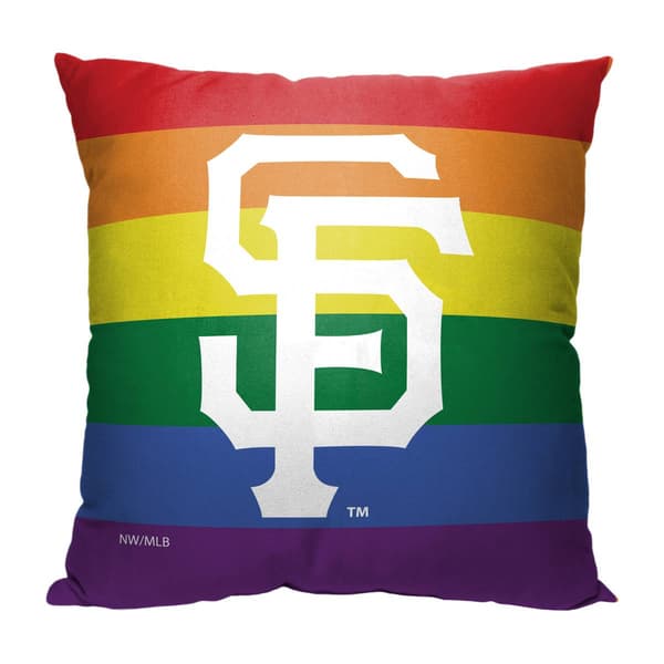 Northwest San Francisco Giants Pride Throw Pillow - 18x18 - image 