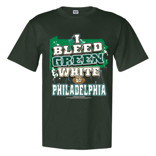 Mens Encore I Bleed Philadelphia Football Tee - image 