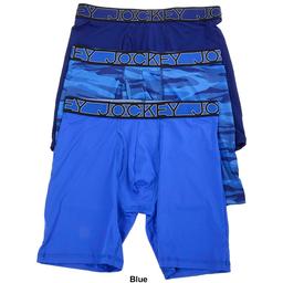 Mens Jockey® 3pk. Active Micro Boxer Briefs
