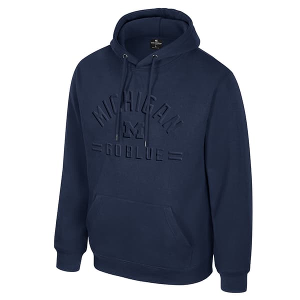 Mens Colosseum Athletics Michigan Pullover Tonal Hoodie - image 