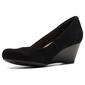 Womens Clarks&#174; Flores Tulip Wedge Pumps - image 5