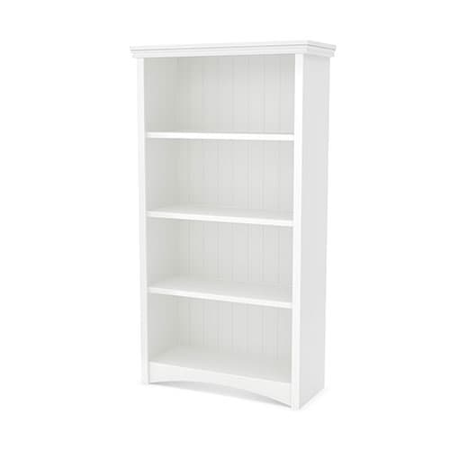 South Shore Gascony 4-Shelf Bookcase - White - image 