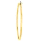 Design Collection 55mm Gold-Tone Hoop Earrings - image 2