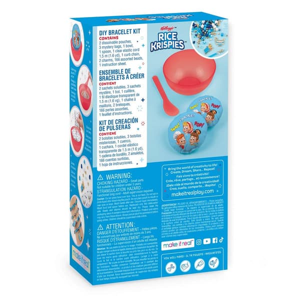 Make it Real™ Cerealsly Cute Kelloggs Rice Krispies Jewelry Kit