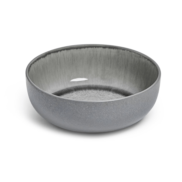 Sango Asher 12pc. Grey Dinnerware Set with Reactive Glaze
