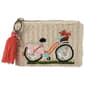 SOL and MER Beaded Bicycle Coin Purse - image 1