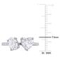 Gemstone Classics&#8482; Sterling Silver Moissanite Ring - image 4