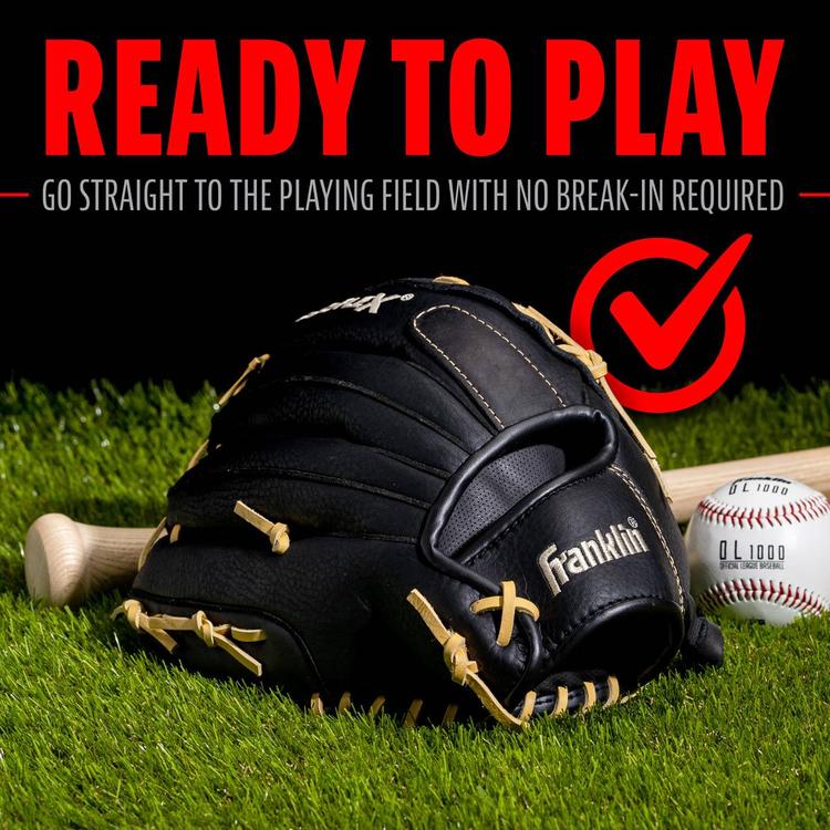Franklin® 12.5in.Pro Flex Hybrid Black/Camel Glove