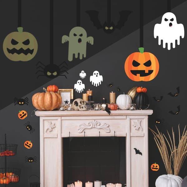 RoomMates&#174; Halloween Glow In The Dark Giant Wall Decals