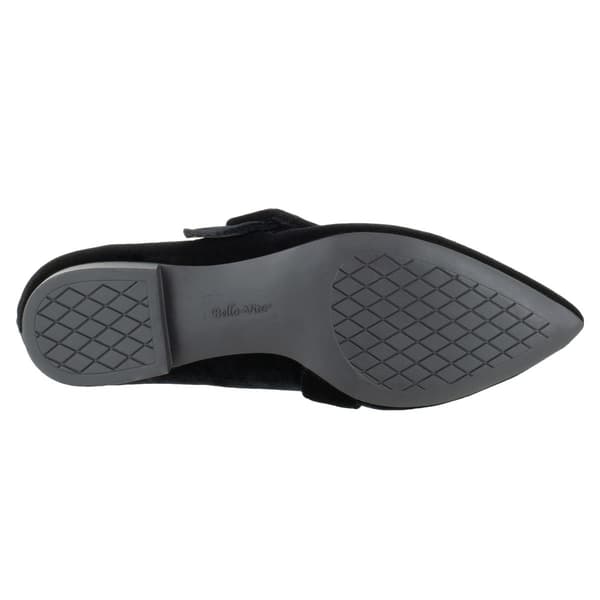 Womens Bella Vita Virginia II Mary Jane Velvet Flats