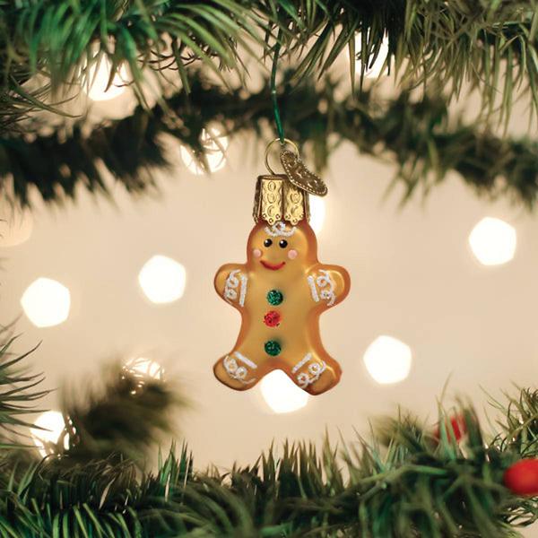 Old World Christmas Mini Gingerbread Man Ornament - image 