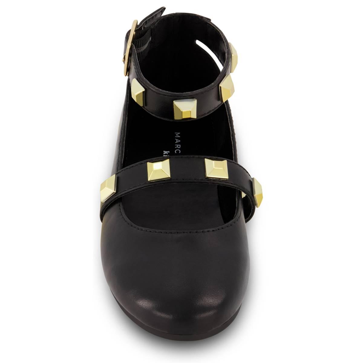Big Girls Marc Fisher Tashi Buckle Flats