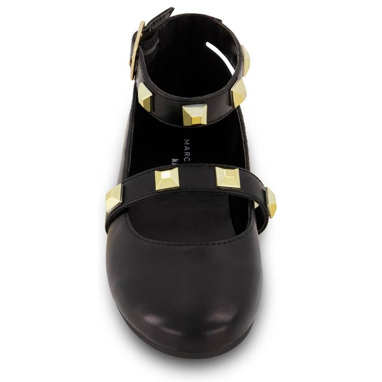 Big Girls Marc Fisher Tashi Buckle Flats