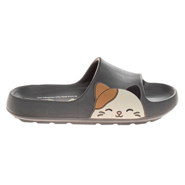 Big Girls Squishmallow Cameron the Cat Slide Sandals