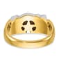 Mens Diamond Classics&#8482; 10kt. Two-Tone Diamond Shriners Ring - image 4