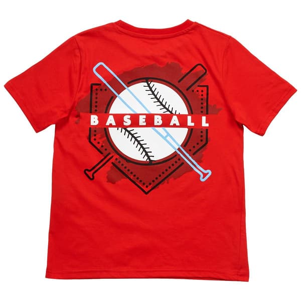 Boys (8-16) Tuff Guys Home Run Short Sleeve Graphic Tee