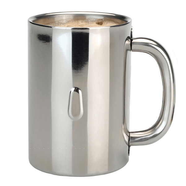 BergHOFF 4pc. Stainless Steel 12oz. Coffee Mug Set