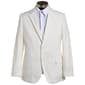 Mens Nautica Solid Suit Jacket - White - image 1
