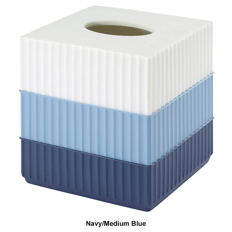 IZOD® Clubhouse Stripe Tissue Box Cover