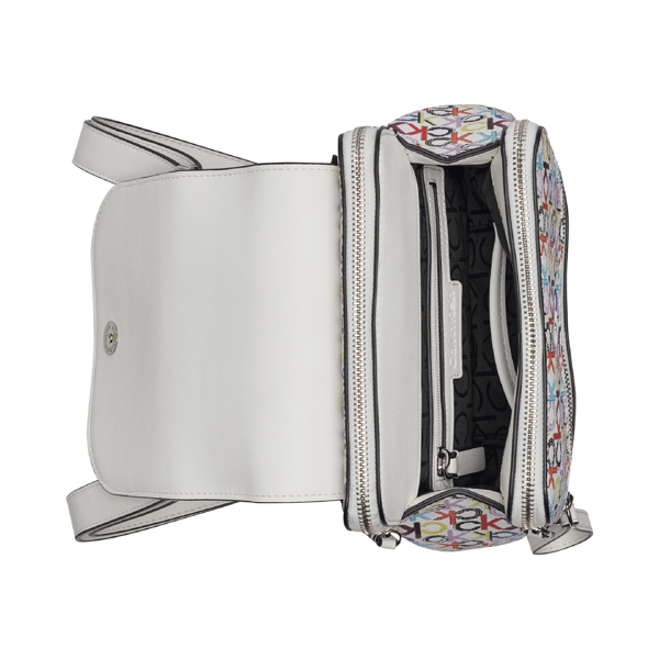 Calvin Klein Garnet Signature Triple Compartment Backpack