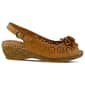 Womens Spring Step Belford Slingback Sandals – Camel - image 2