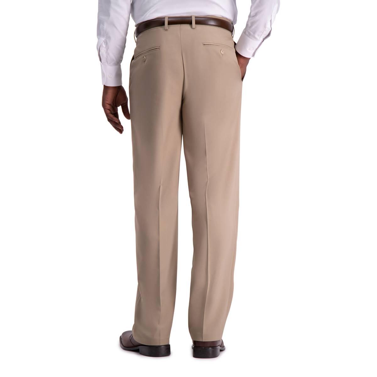 Mens Haggar® Premium Comfort Classic Fit Flat Front Dress Pant