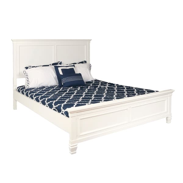 Tamarack White Headboard/Foot Board with Slats - image 