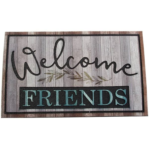 Farmhouse Welcome Friends RR Doormat - 18x30 - image 