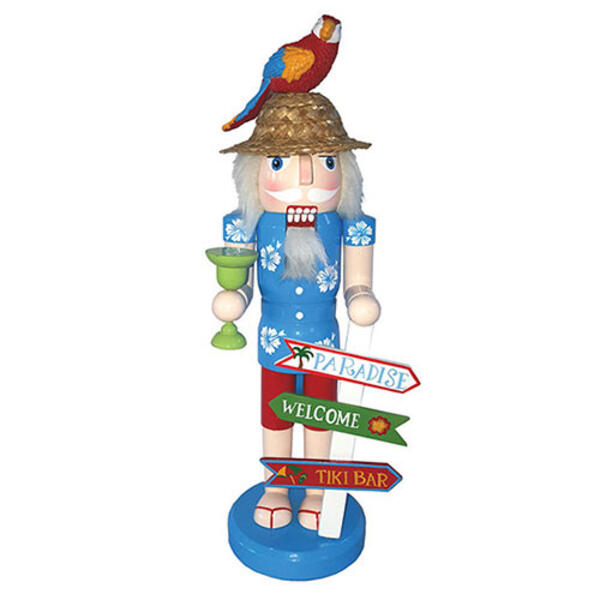 Santa's Workshop 14in. Welcome To Paradise Nutcracker - image 