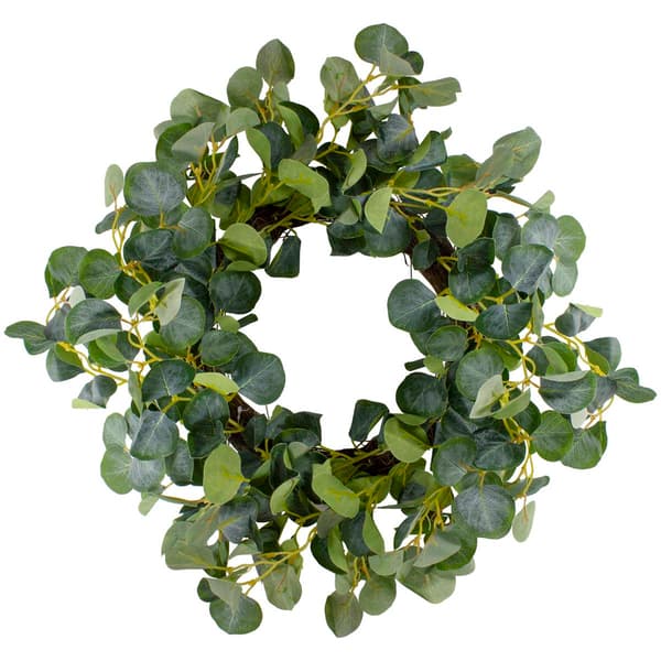 Northlight Seasonal Artificial Eucalyptus Leaves Spring Wreath