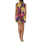 Plus Size MSK Sleeveless Floral Zip Neck Shift Dress - image 2